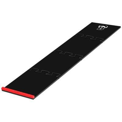 BULL'S Dart Mat, Puzzle Matte, Schaumstoff, inkl. Oche, 2,37 Meter