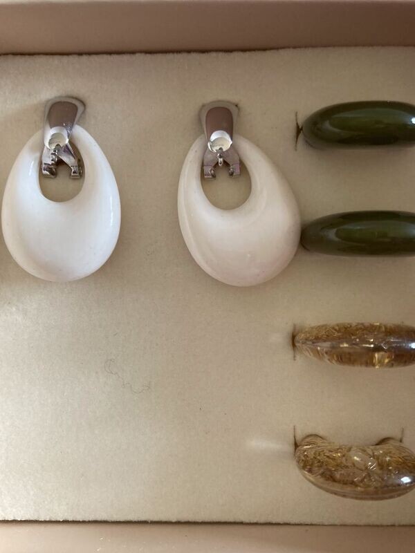 Juliette silver blinkend wit/kaki/goud