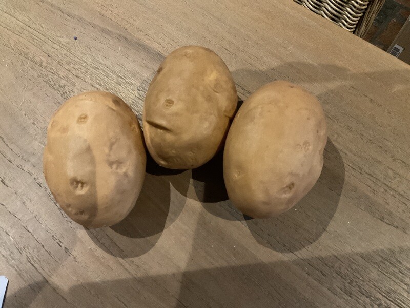 Aardappelen set van 3