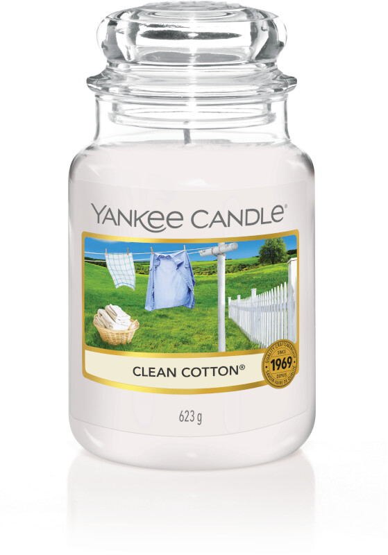Yankee Candle - Large Jar Clean Cotton