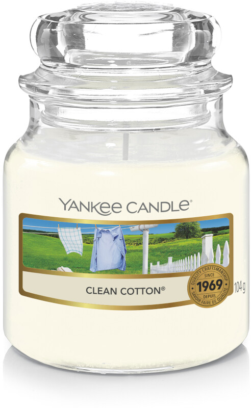 Yankee Candle - Small Jar Clean Cotton