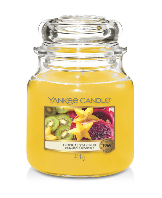Yankee Candle - Medium Jar Tropical Starfruit