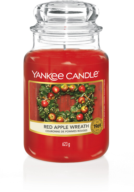 Yankee Candle - Large Jar Red Apple Wreath