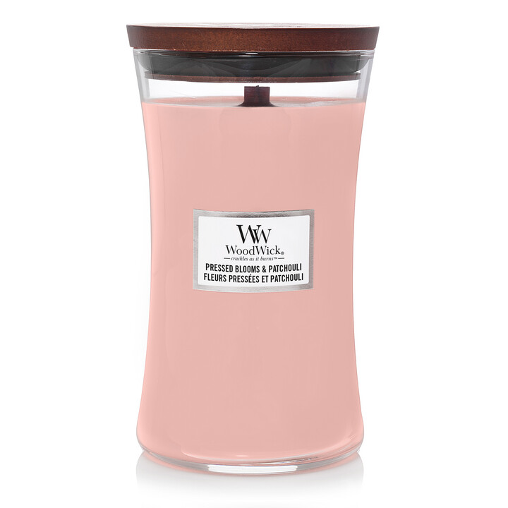 Woodwick Pressed Blooms & Patchouli - Large