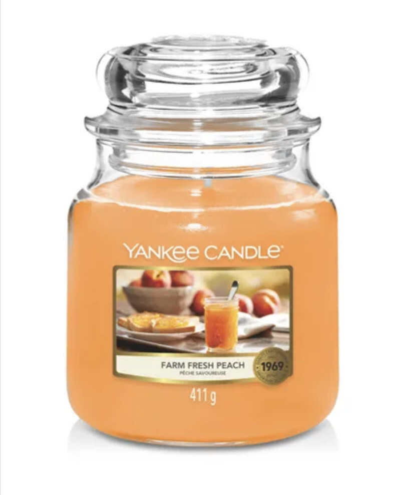 Yankee Candle Medium farn frech peach 