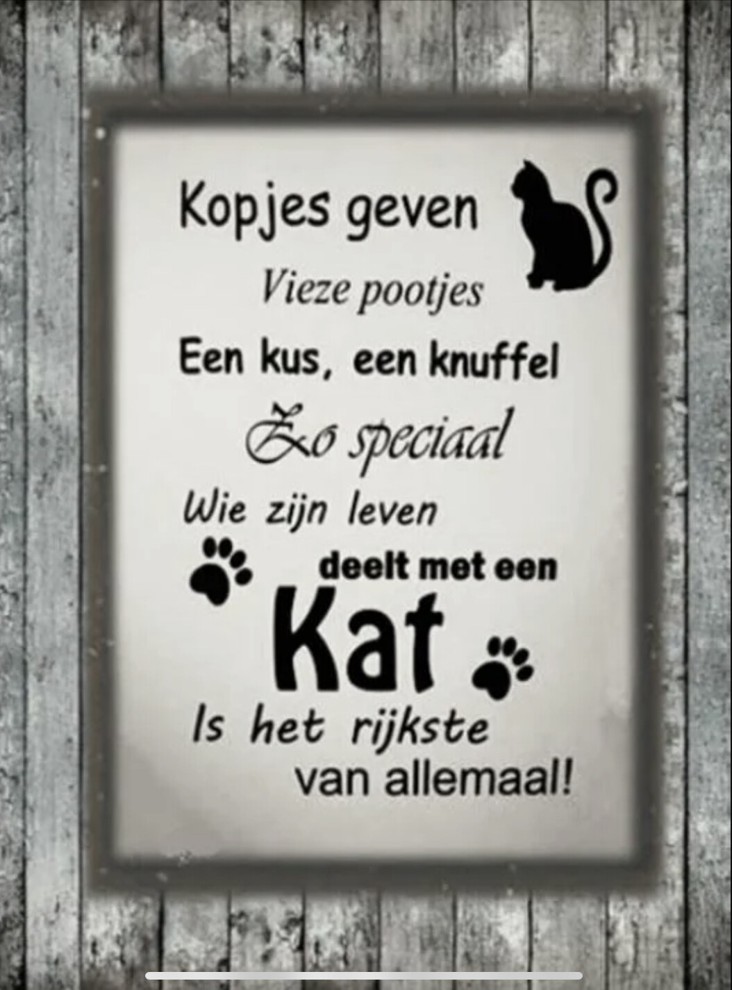 Tekstbordje kopjes geven
