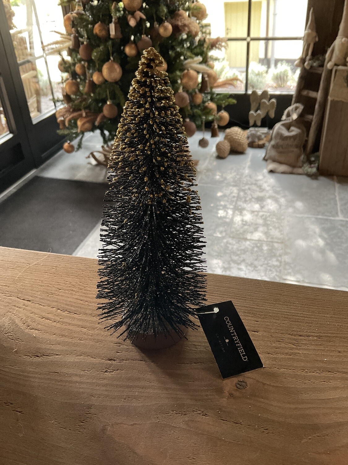 Kleine Kerstboom Met Goud