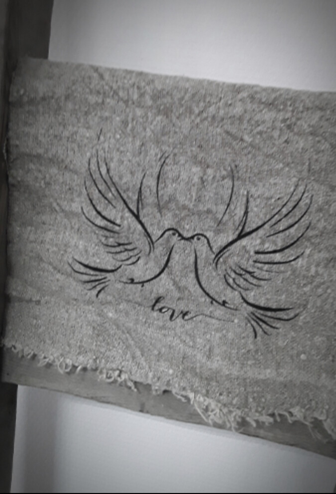 Shabby doek love