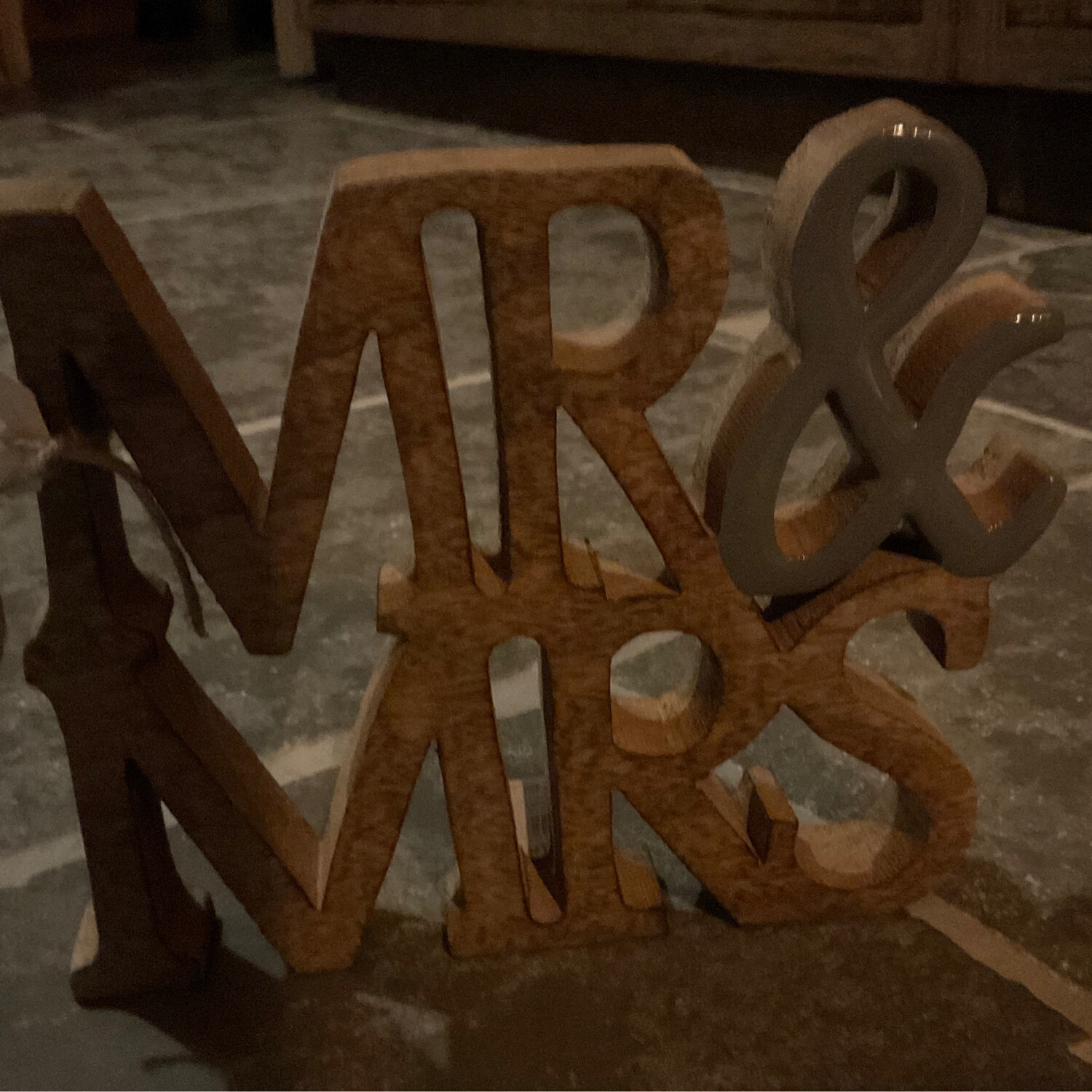 Letters Mr & Mrs