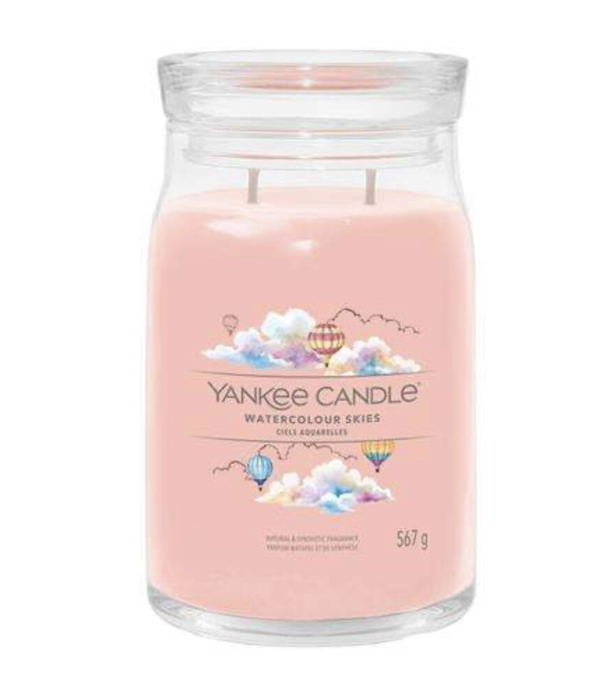 Yankee Candle Large Watercolour Skies
