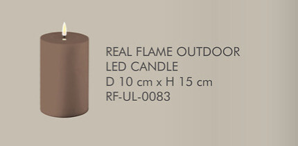 Deluxe Candle Mokka Outdoor 10x15