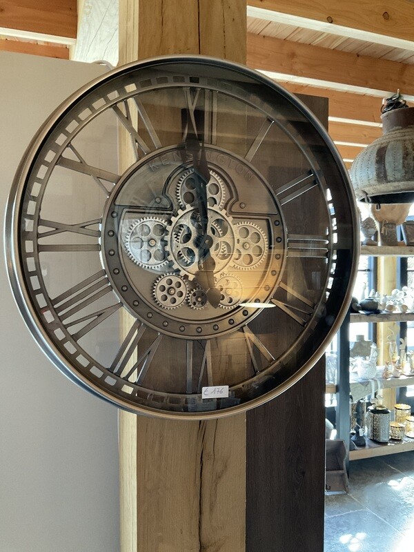 Klok Zilver Doorsnede 50 Cm