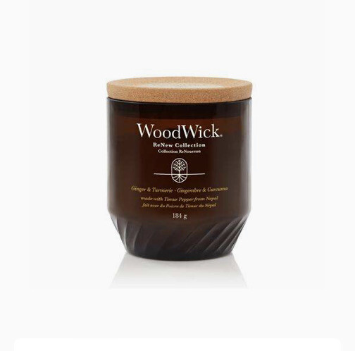 Woodwick ReNew Medium Ginger &amp; Turmeric -25%