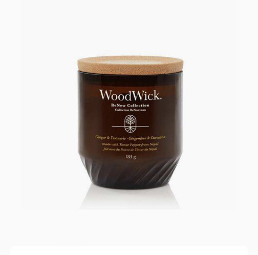 Woodwick ReNew Medium Ginger & Turmeric -25%