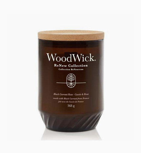 Woodwick ReNew Large Black Currant & Rose