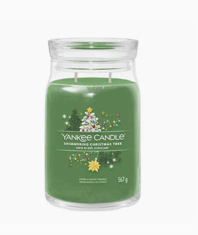 Yankee Candle Shimmering Christmas Tree Large