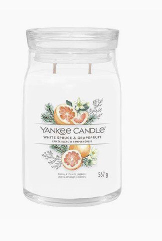 Yankee Candle White Spruce &amp; Grapefruit