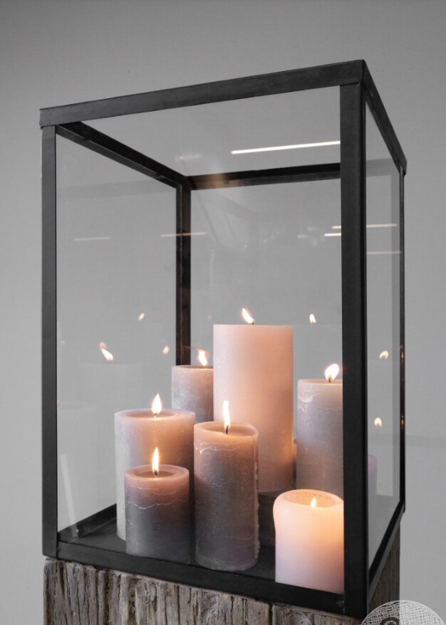 Glazen display