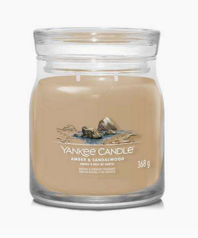 Yankee Candle Medium Amber & Sandalwood -25%