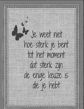 Tekstbordje je weet niet