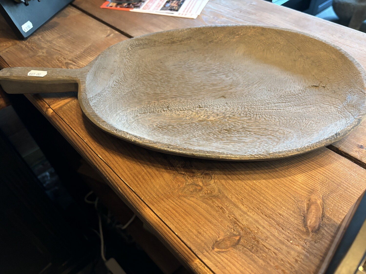 Ovale snijplank met handvat -50%