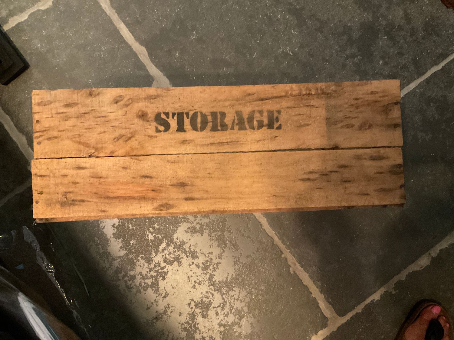 Houten kist storage -50%