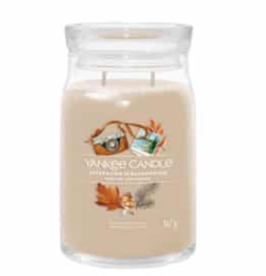 Yankee Candle Afternoon scrapbooking