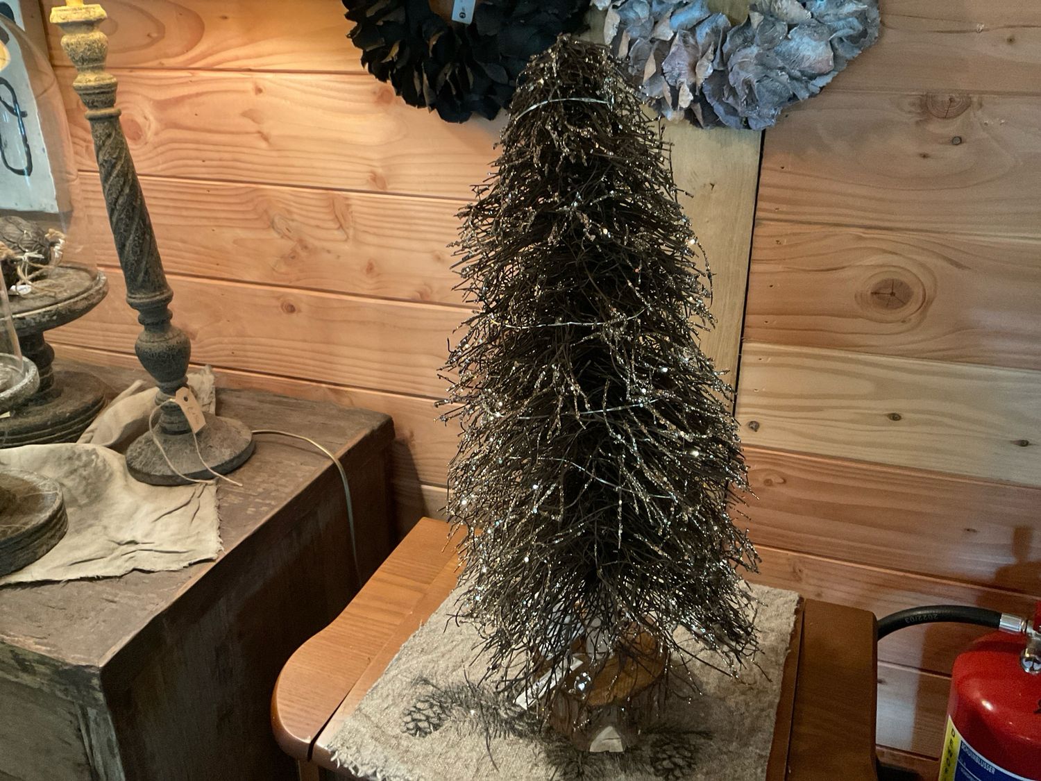 Kerstboom met ledlampjes