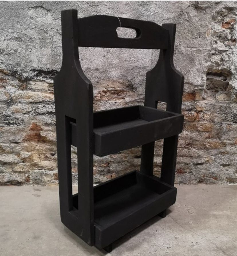 Etagere zwart -30%