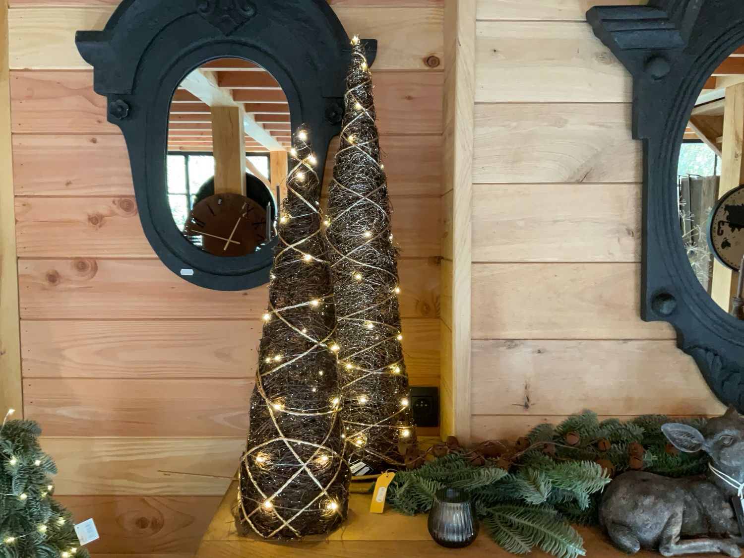 Kerstboom met ledlampje (klein) 60cm hoog -20%
