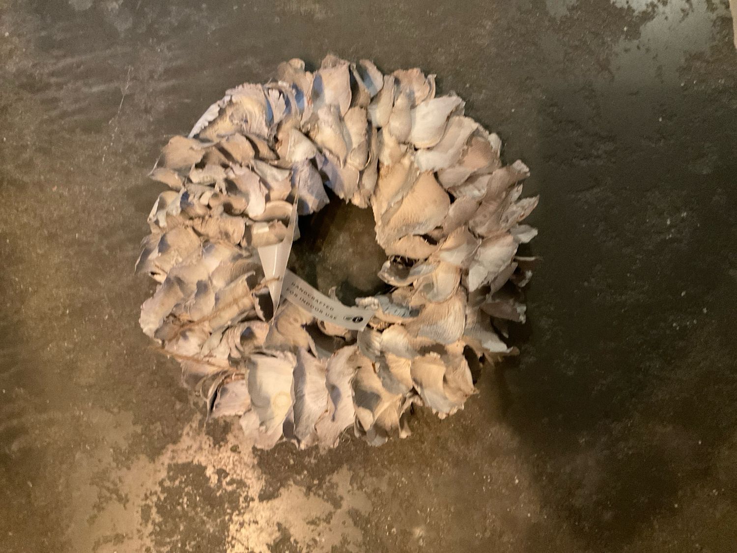 Krans palm petal wreath 25 cm