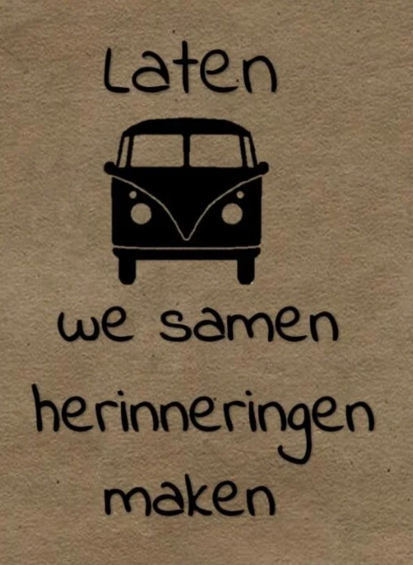 Tekstbordje laten we
