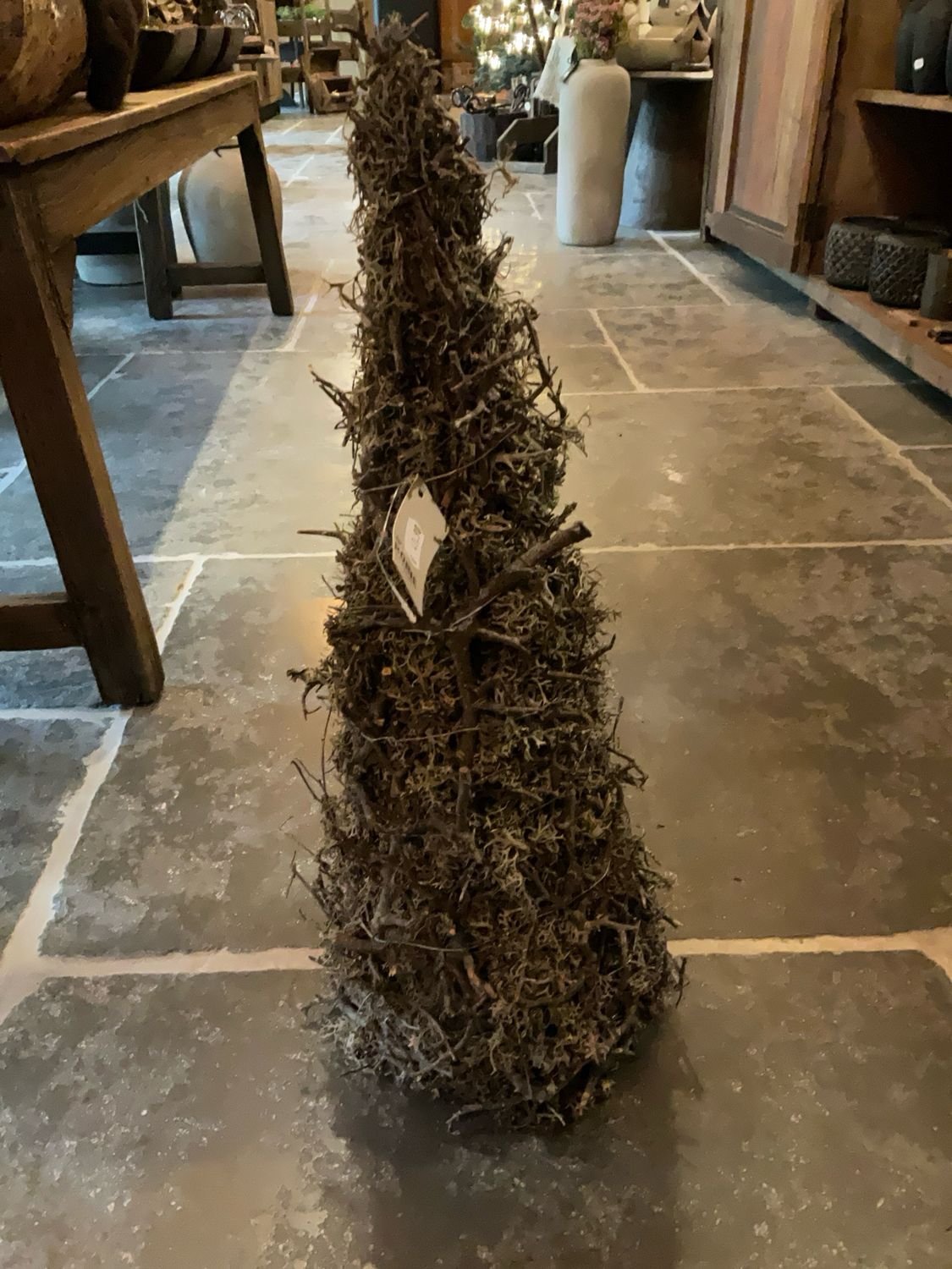 Kerstboom mag ook buiten staan HxB 53x20cm