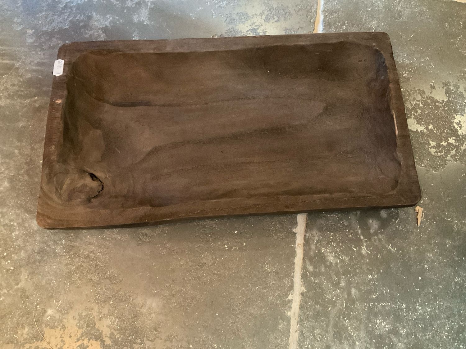 Houten schaal