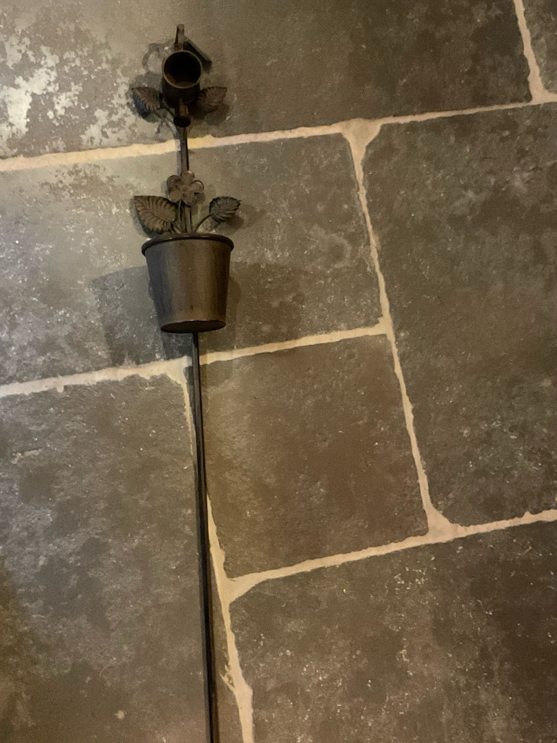 Gieter met bloempotje