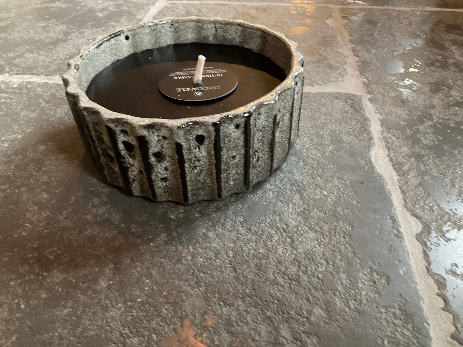 Rustieke  pot 21x8cm