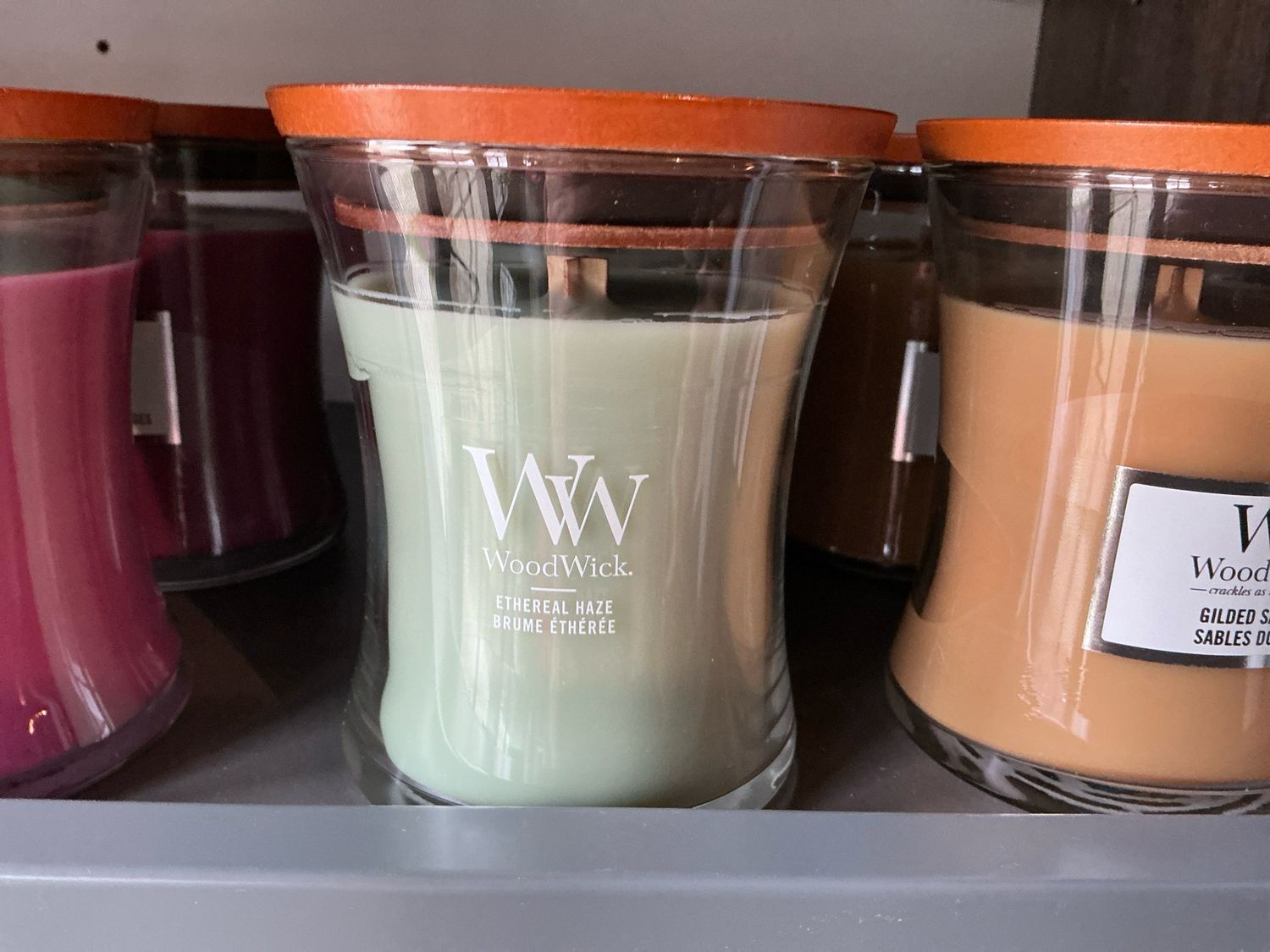 Woodwick medium etherel Haze