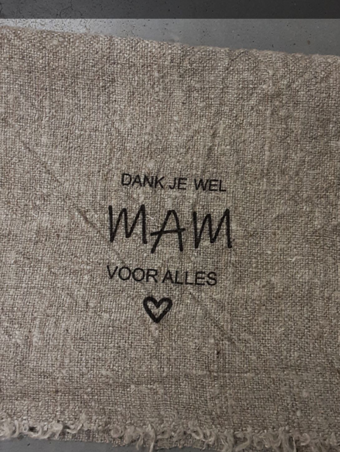 Shabby dank je wel mama voor alles