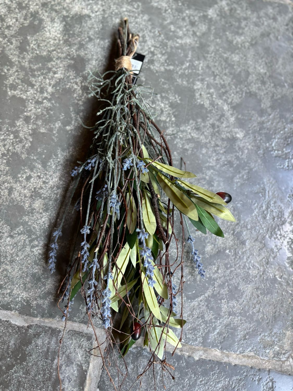 Bundel olijf - lavendel -twig groen