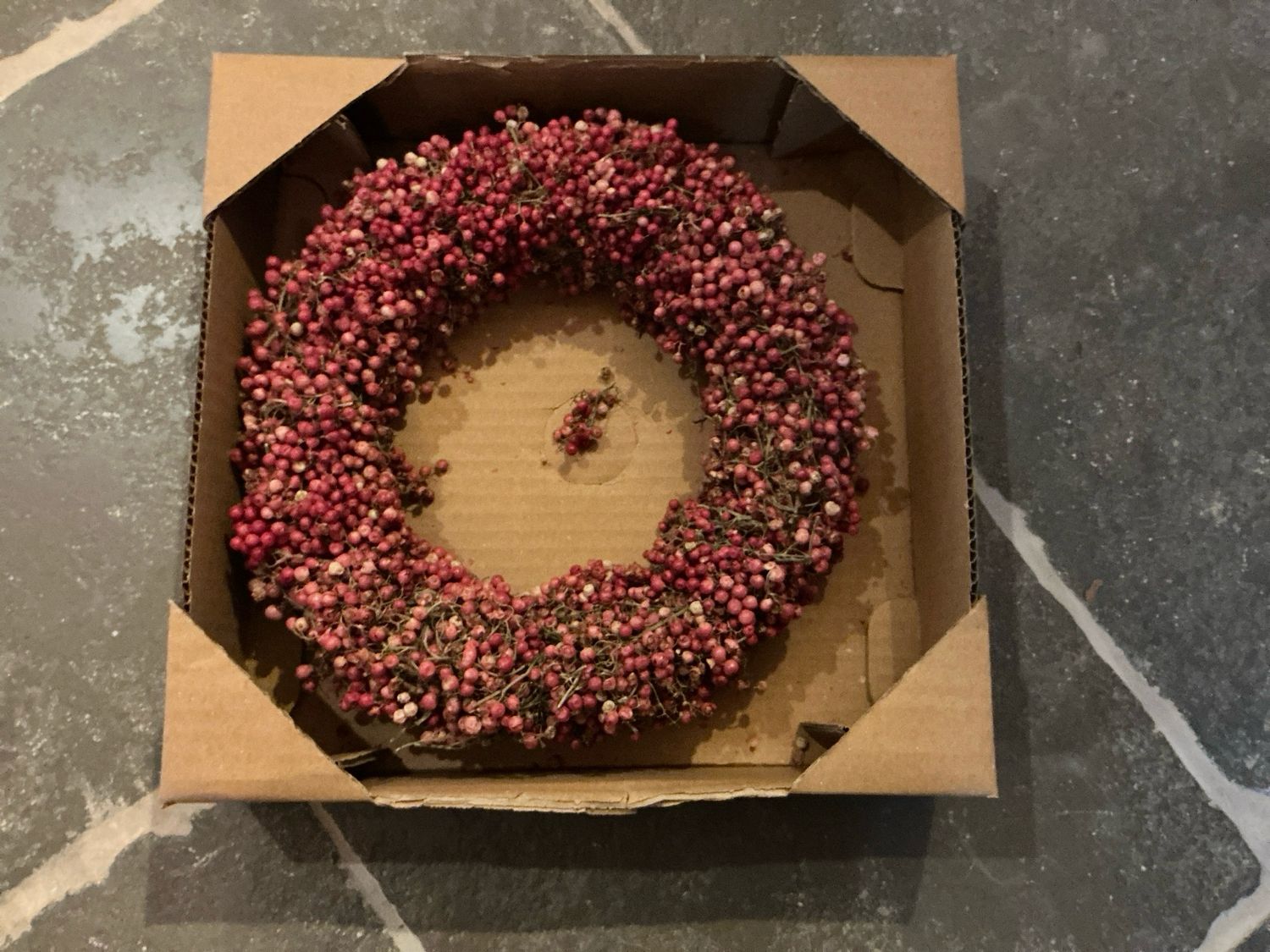 Pepperberry wreath 25cm