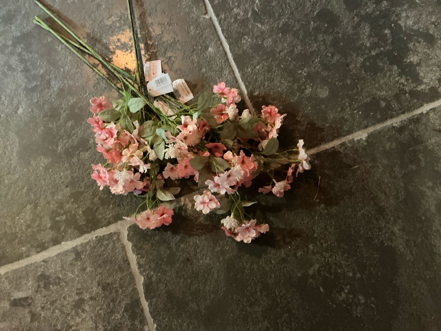 Flower spray pink