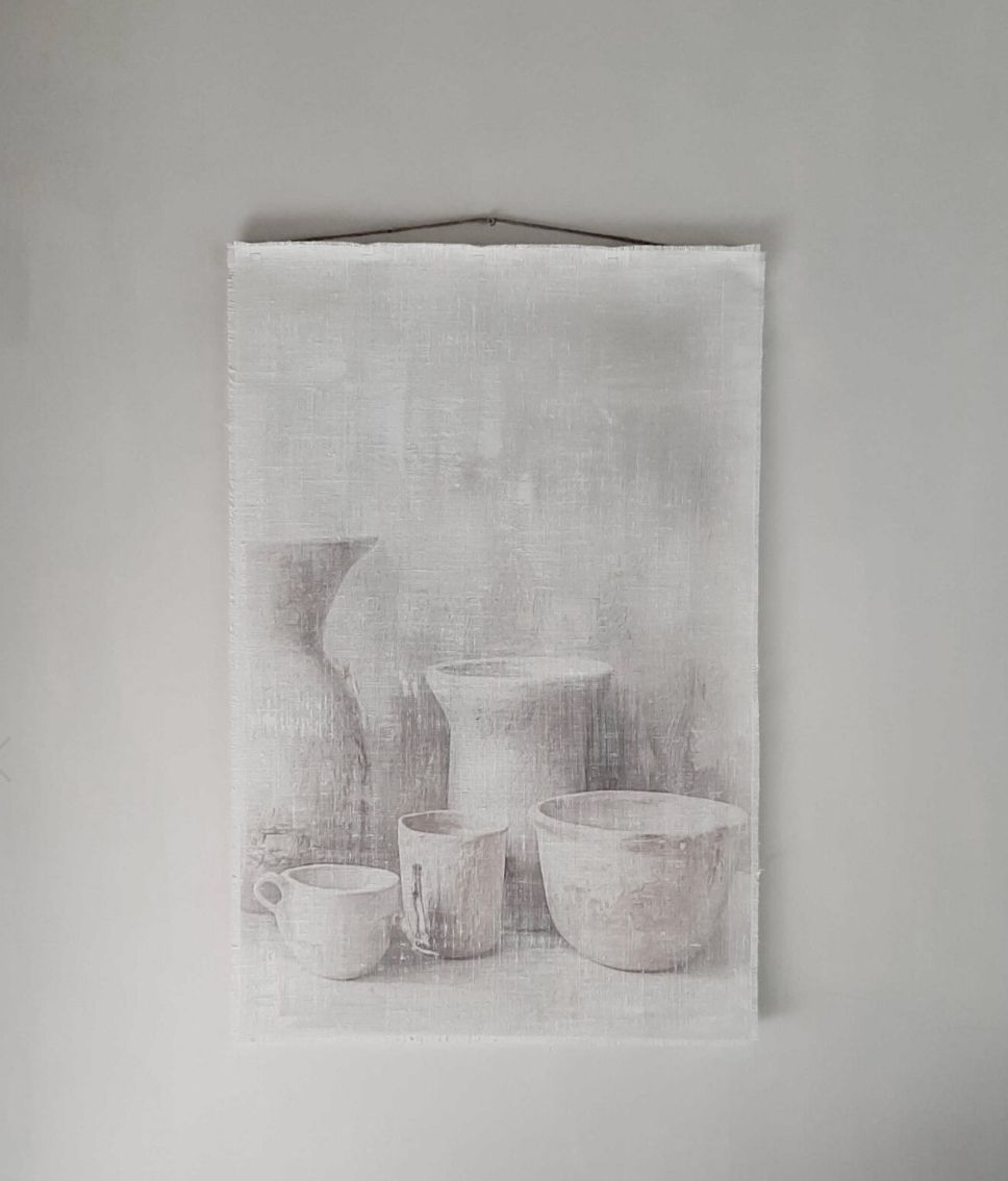 Kalkdoek potten