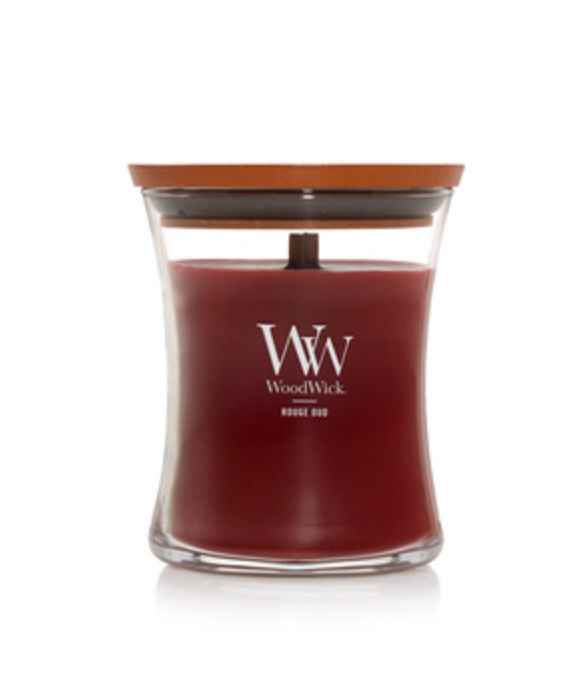 Woodwick medium rouge oud