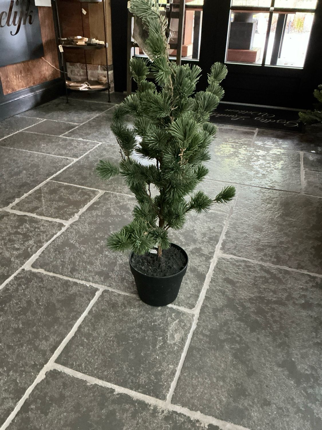 Kunstkerstboom Abies 80cm hoog