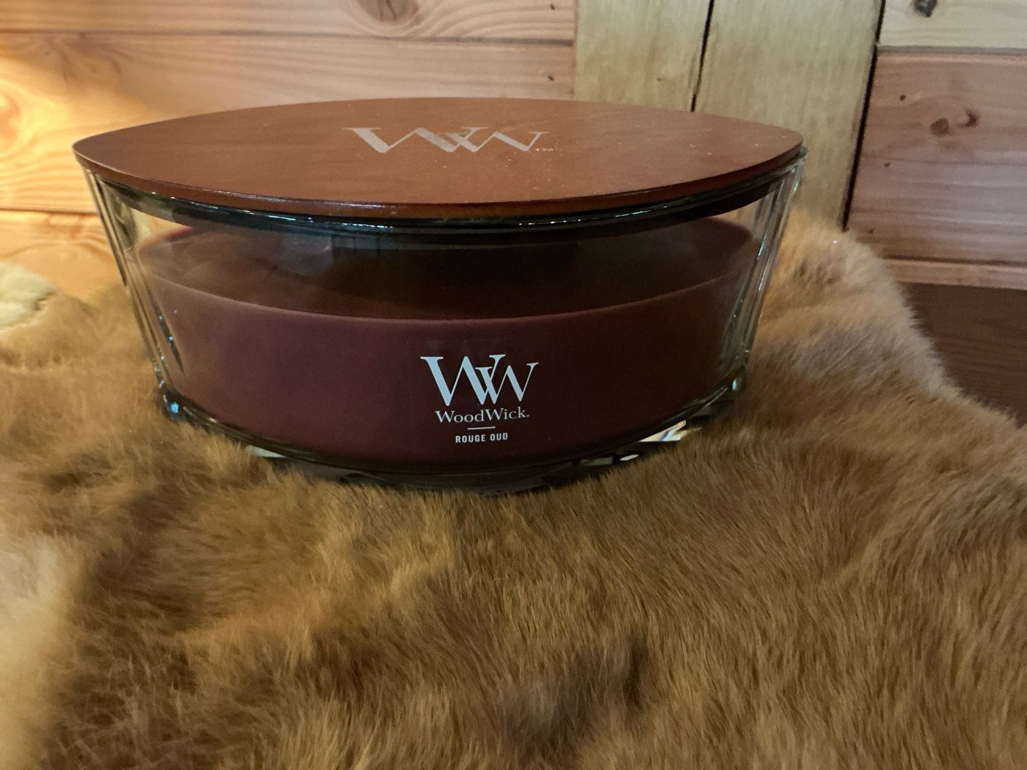 Woodwick elipse rouge oud