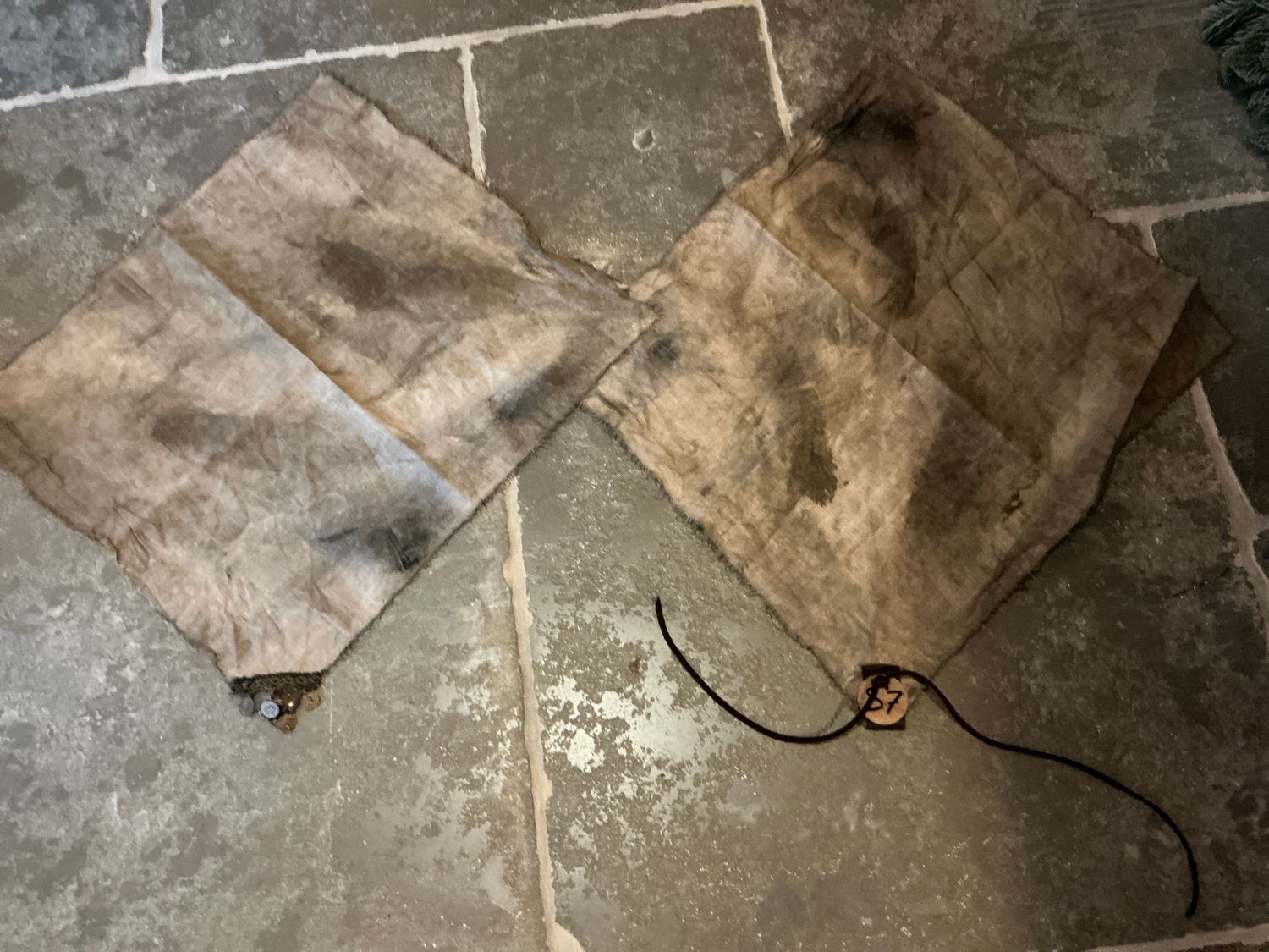 Shabby doek San7 keuze uit verschillende soorten 44x46cm