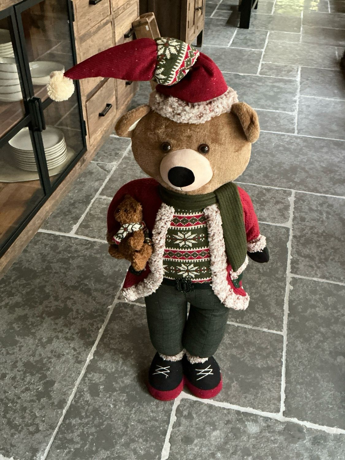 Kerstbeer 120cm
