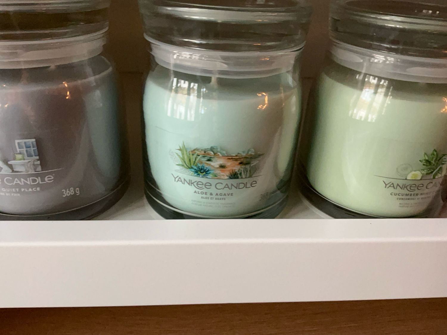 Yankee Candle medium aloe &amp; agarve