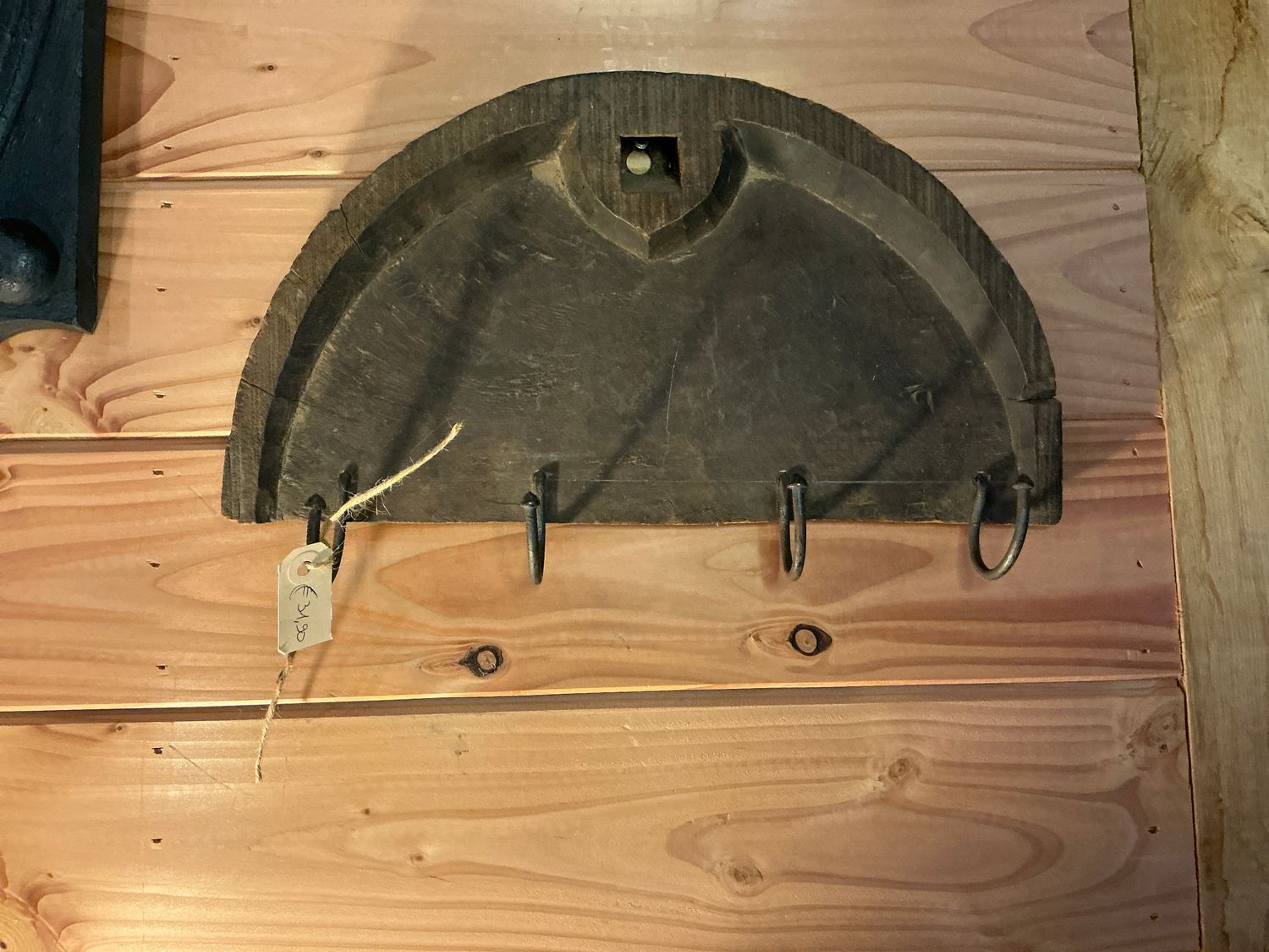 Authentieke kapstok 40x21cm