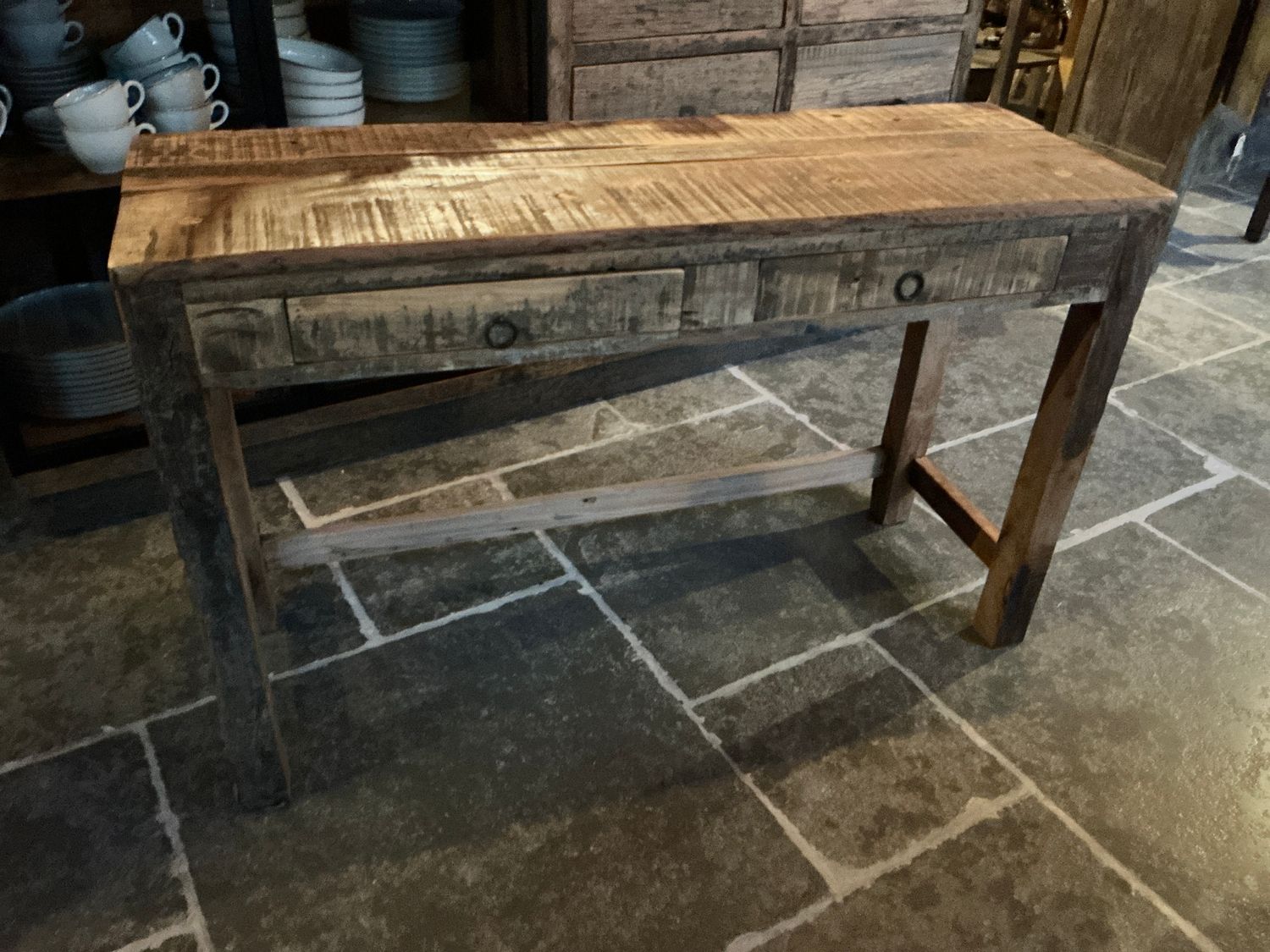 Bijzettafel met 2 laden HxBxL 66x36x106cm